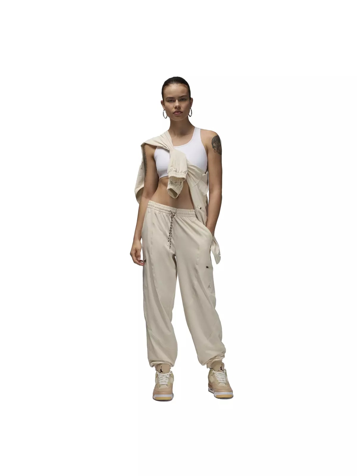 Women's Sport Tunnel Pants - Brown - 7