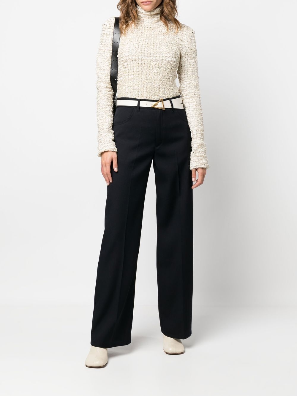 straight-leg trousers - 2