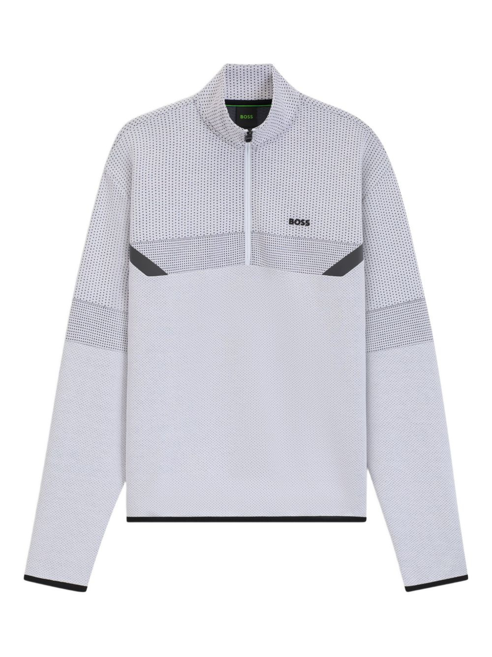 short-zip sweatshirt - 2