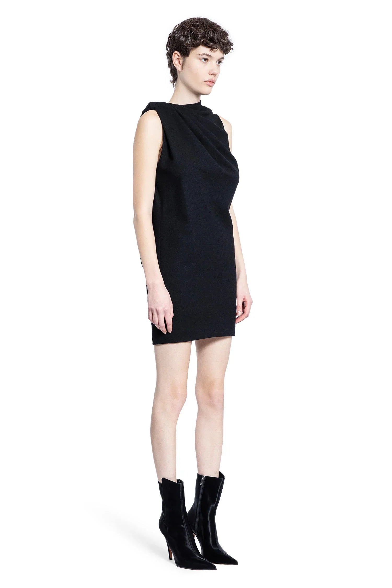 Day-Mini-Dress-In-Wool - 2