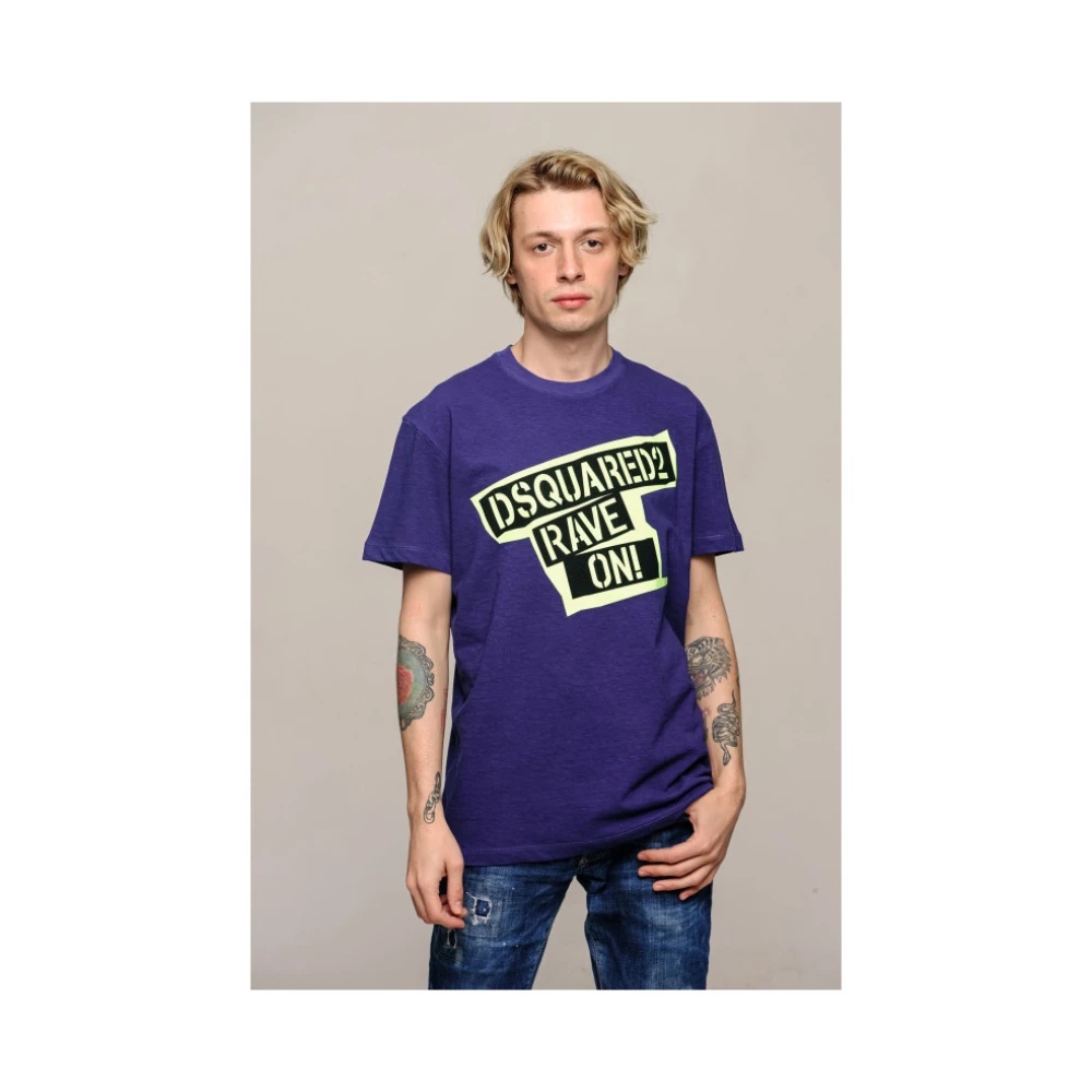 BLUE COTTON T-SHIRT COOL FIT - 3