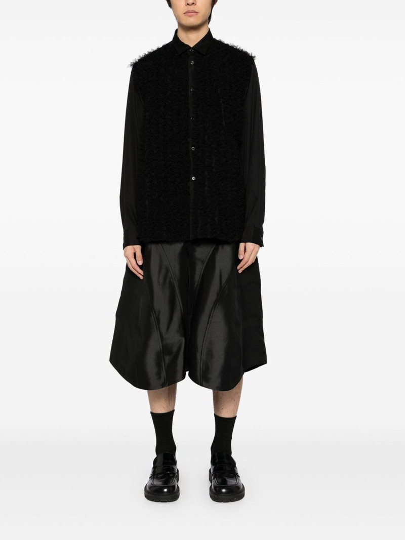 Comme des Garçons Homme Plus pompom detailing shirt outlook