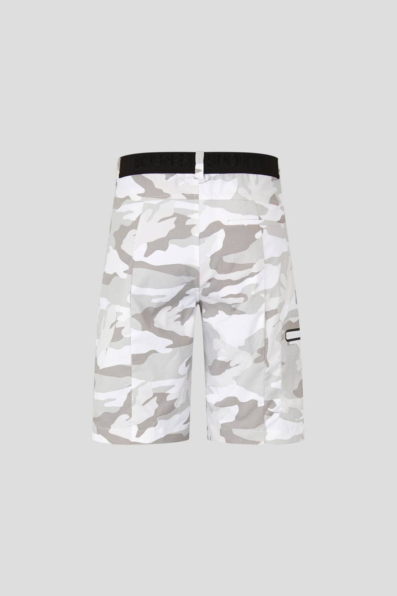 MILO FUNCTIONAL SHORTS IN SILVER GRAY/WHITE 6