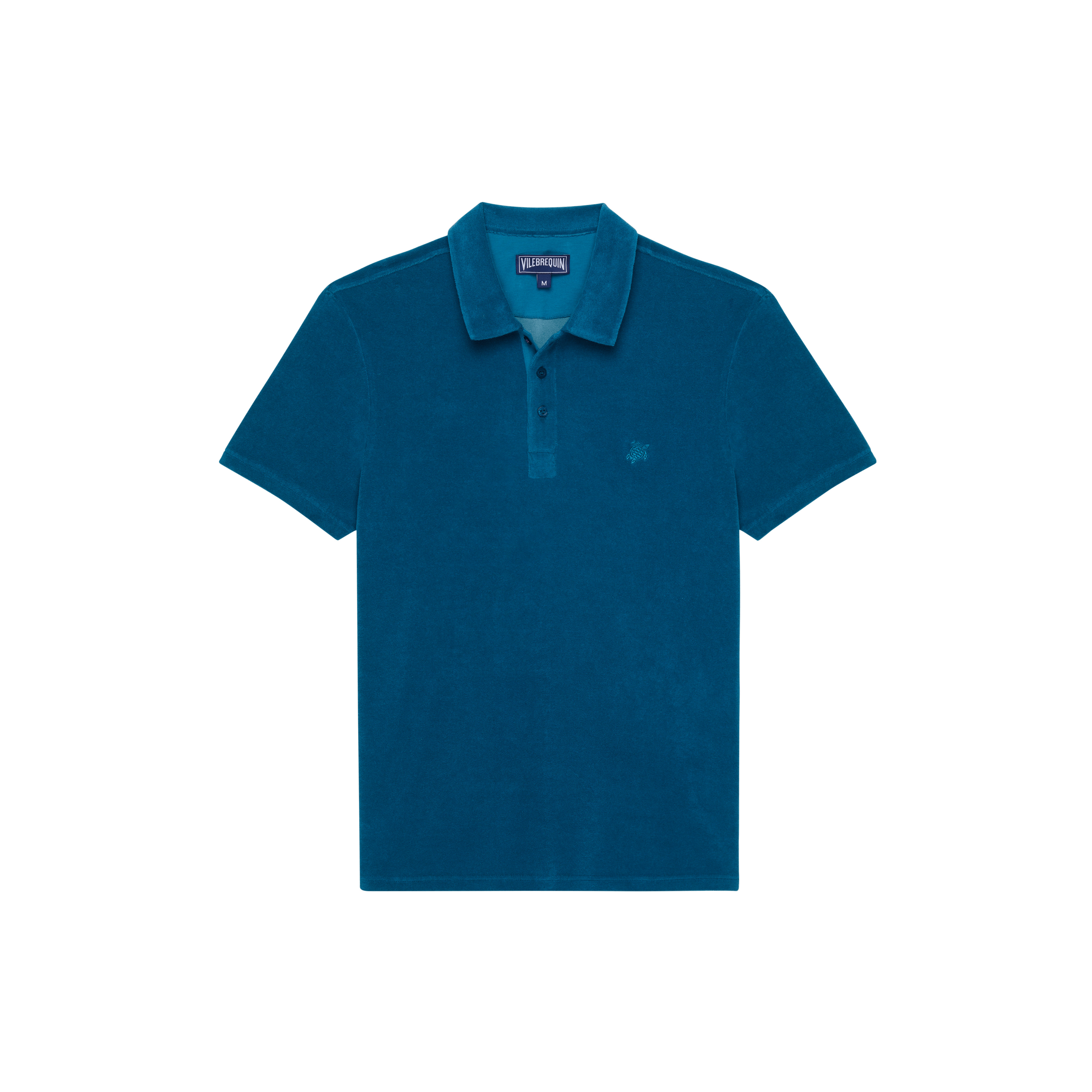Men Terry Polo Solid - 1