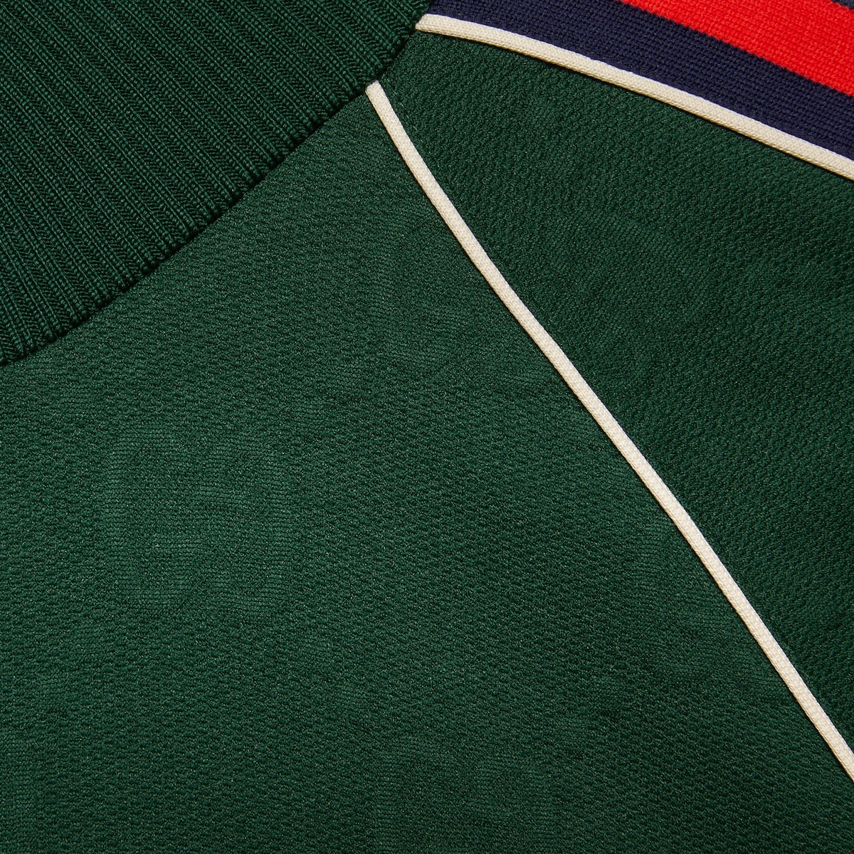 GG jacquard jersey zip jacket - 4
