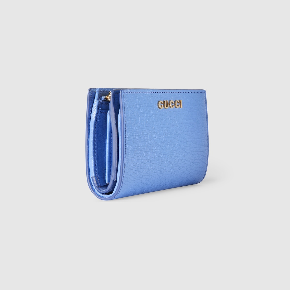 Zip around wallet with Gucci script - 3