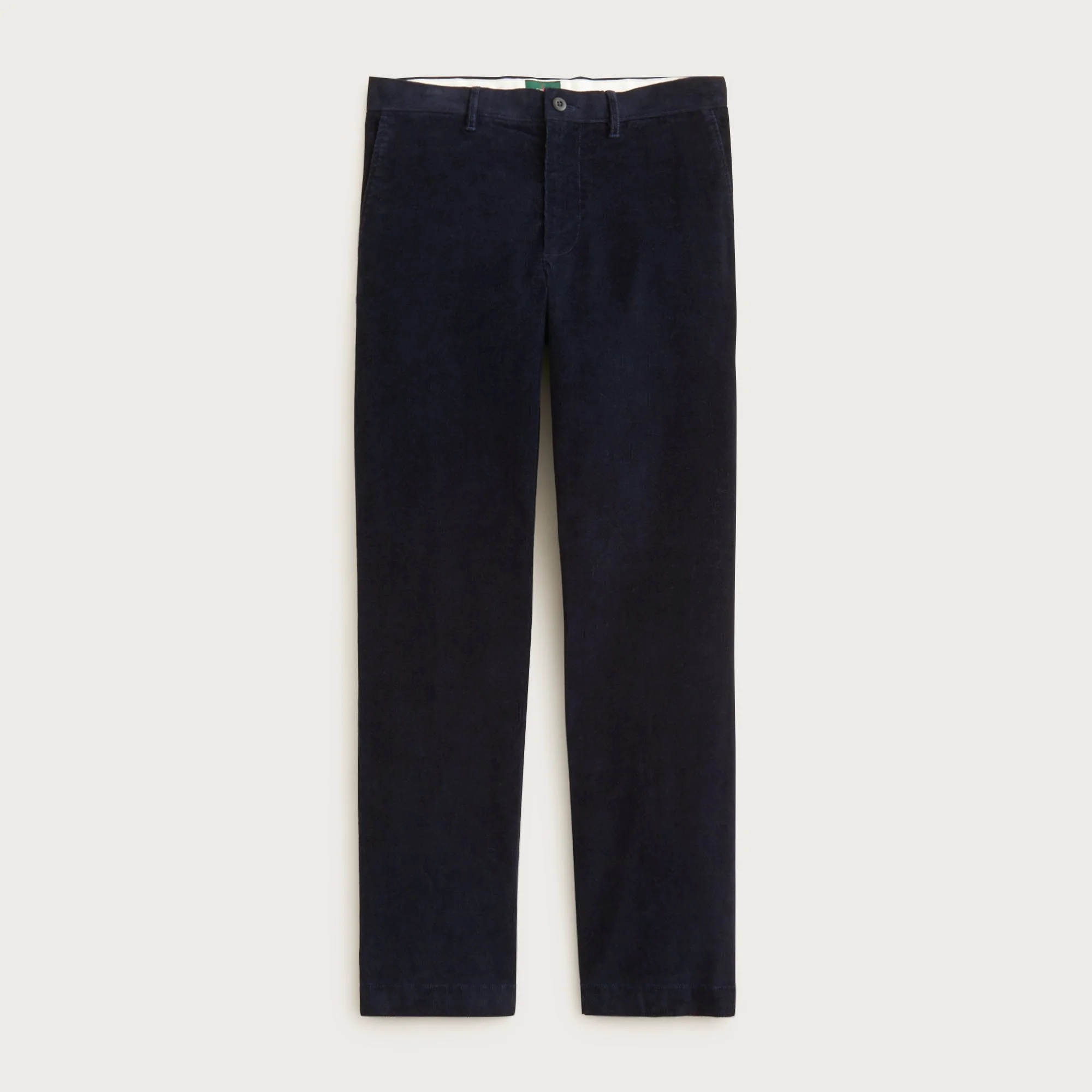 Broken-in Straight pant in stretch corduroy - 1