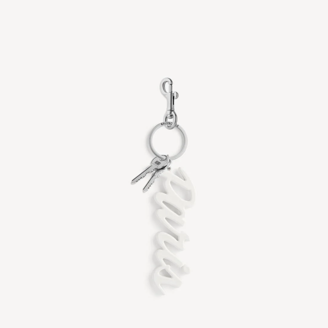 Charm/keychain Paris in White - 1