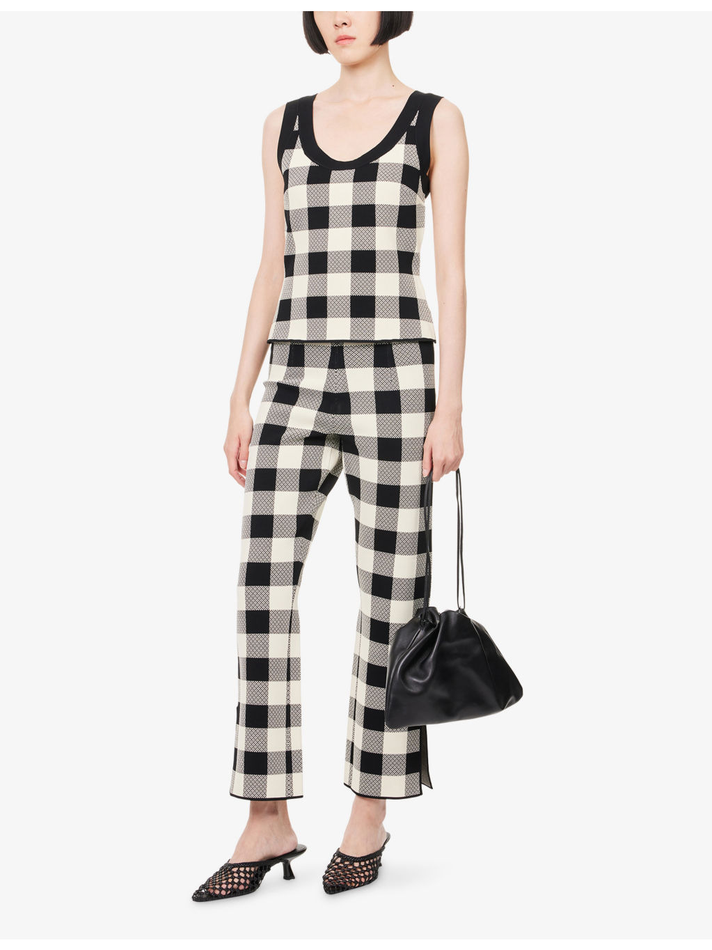 Pippa Graphic-Pattern Knit Top - 2
