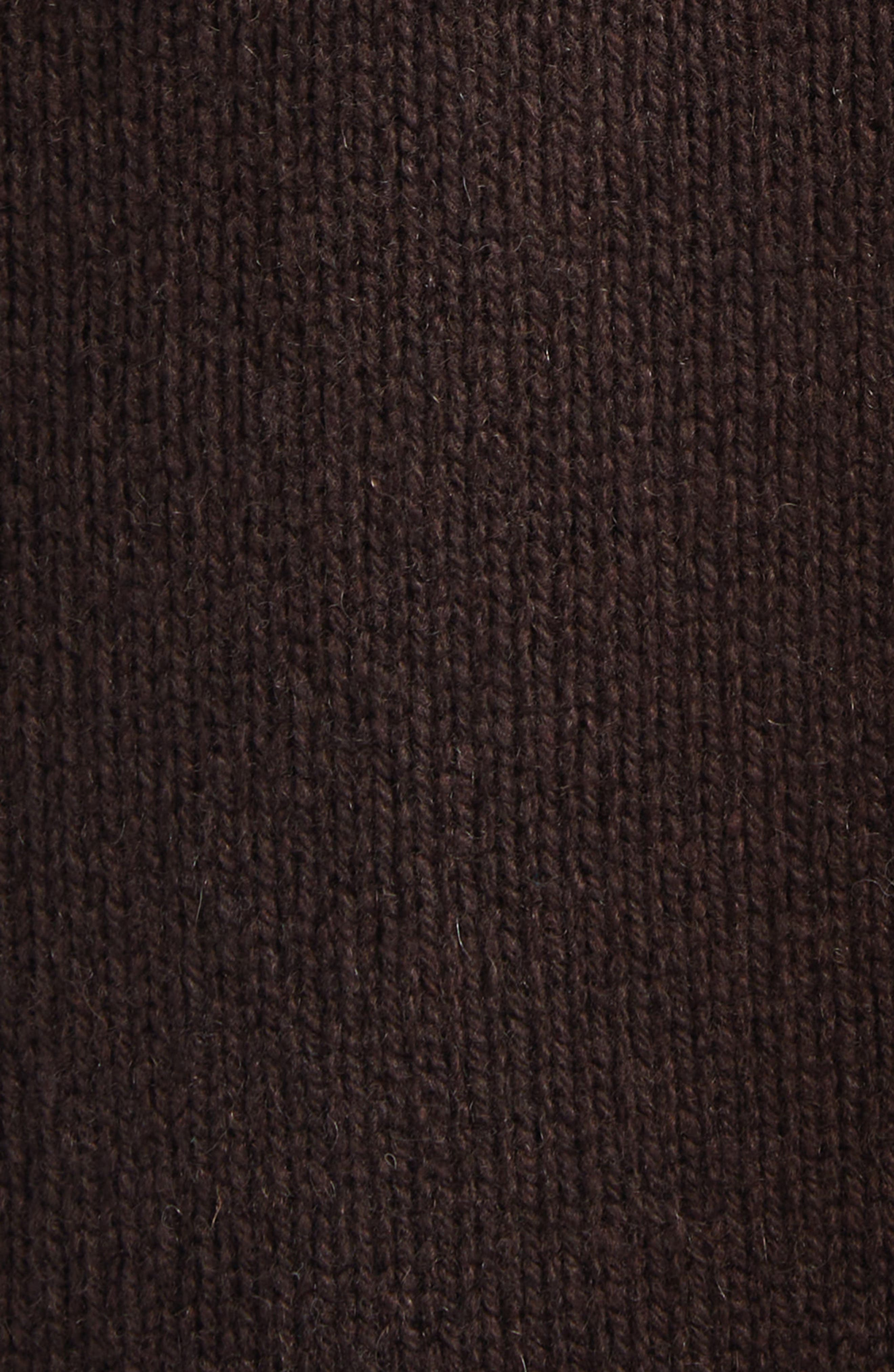 Cecilie Bahnsen Bibi Recycled Cashmere & Wool Cardigan in Brown at Nordstrom - 7