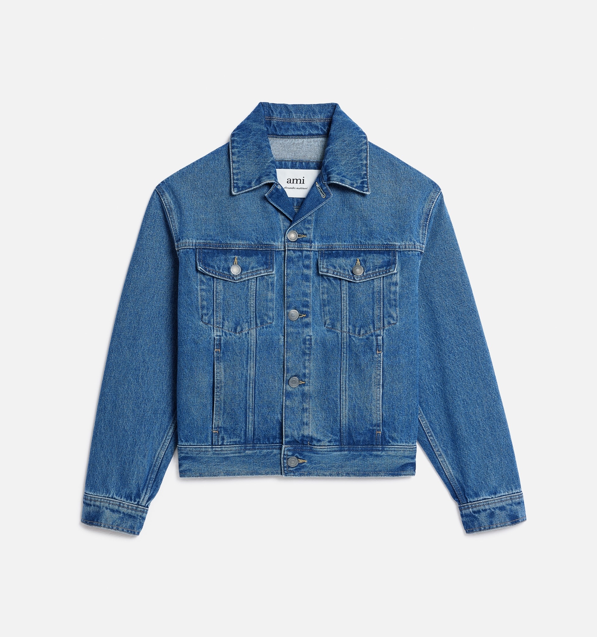 Boxy Fit Denim Jacket - 5
