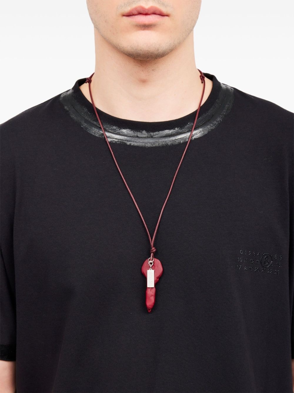 Candle Waxed key-pendant necklace - 5