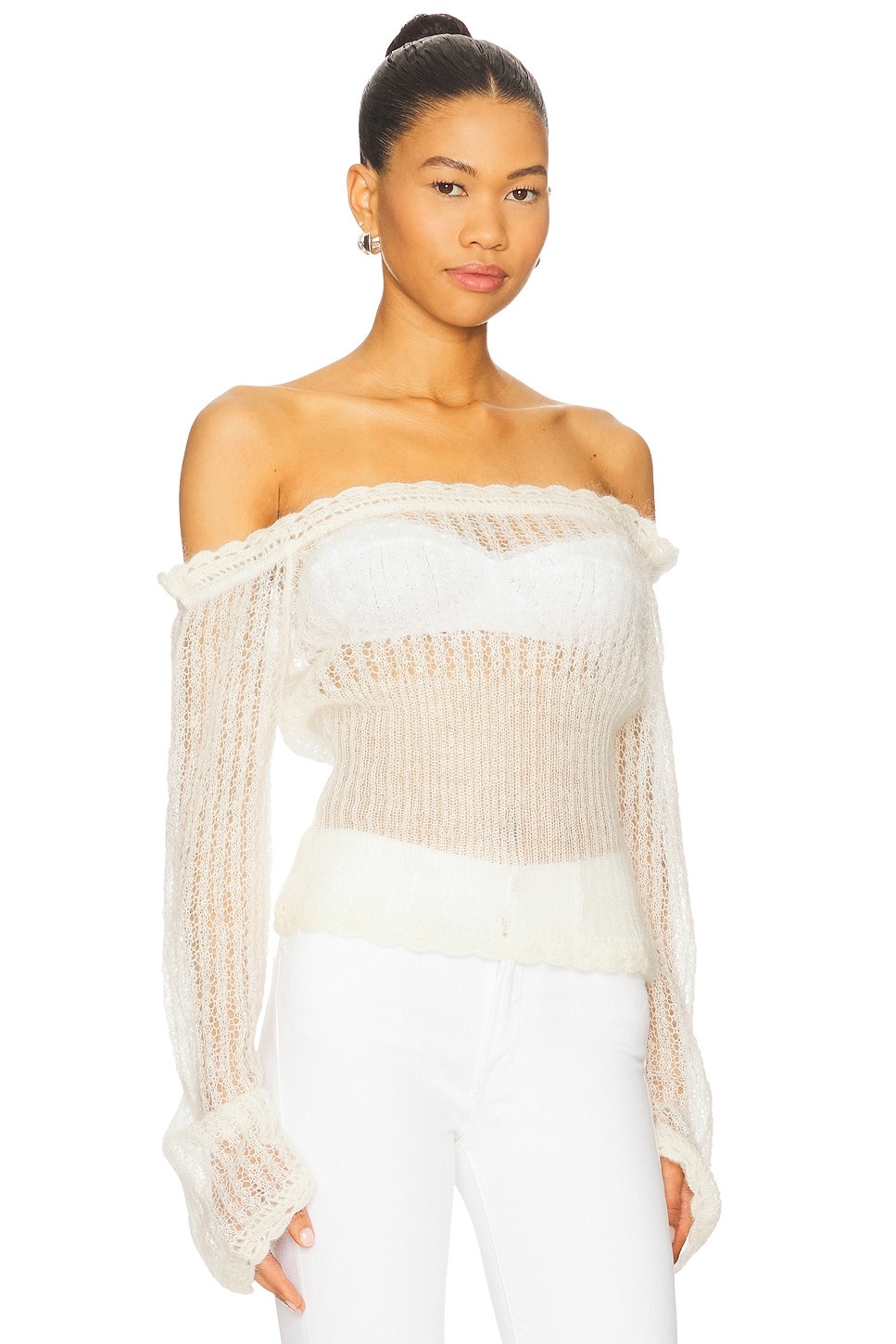Mohair Knit Pullover - 2