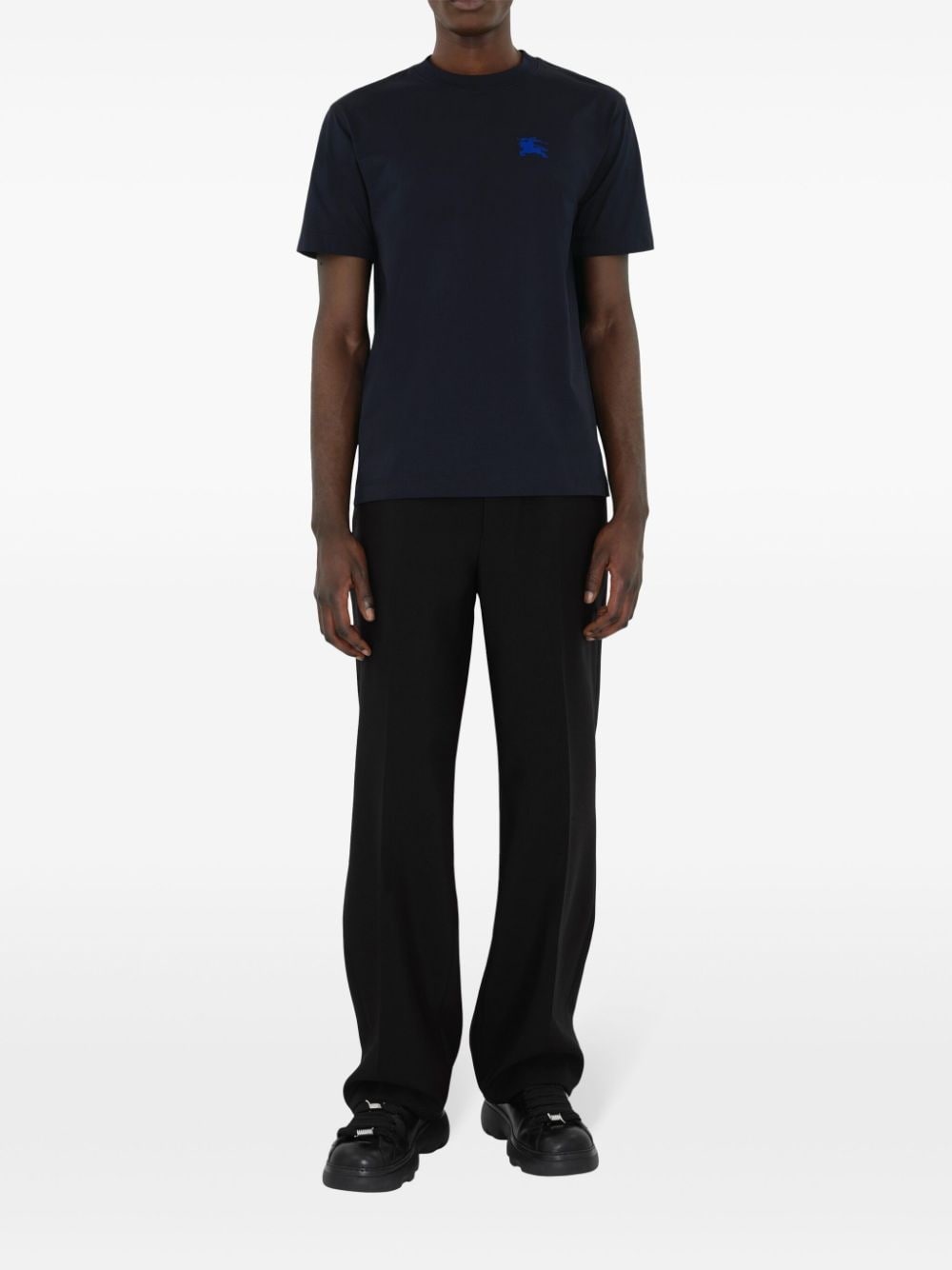 EDK-embroidered cotton T-shirt - 2
