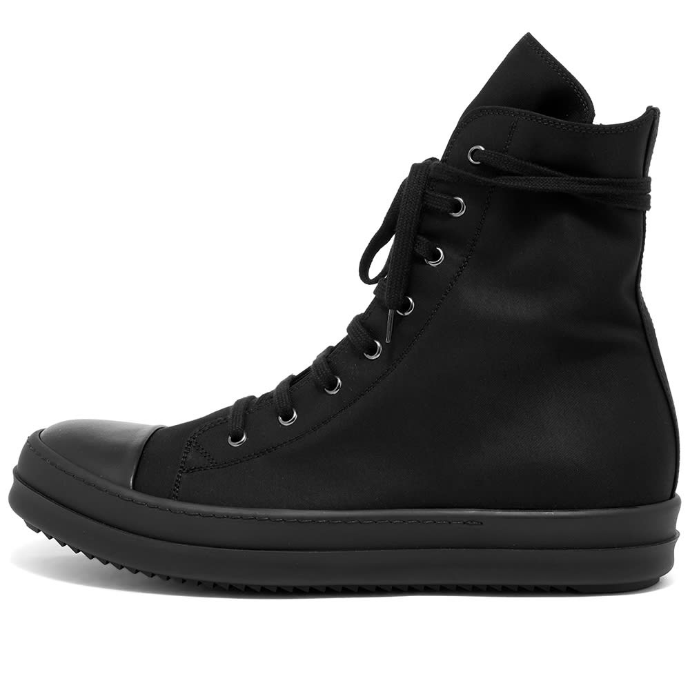 Rick Owens DRKSHDW Cotton Nylon Hi Top Sneaker - 2