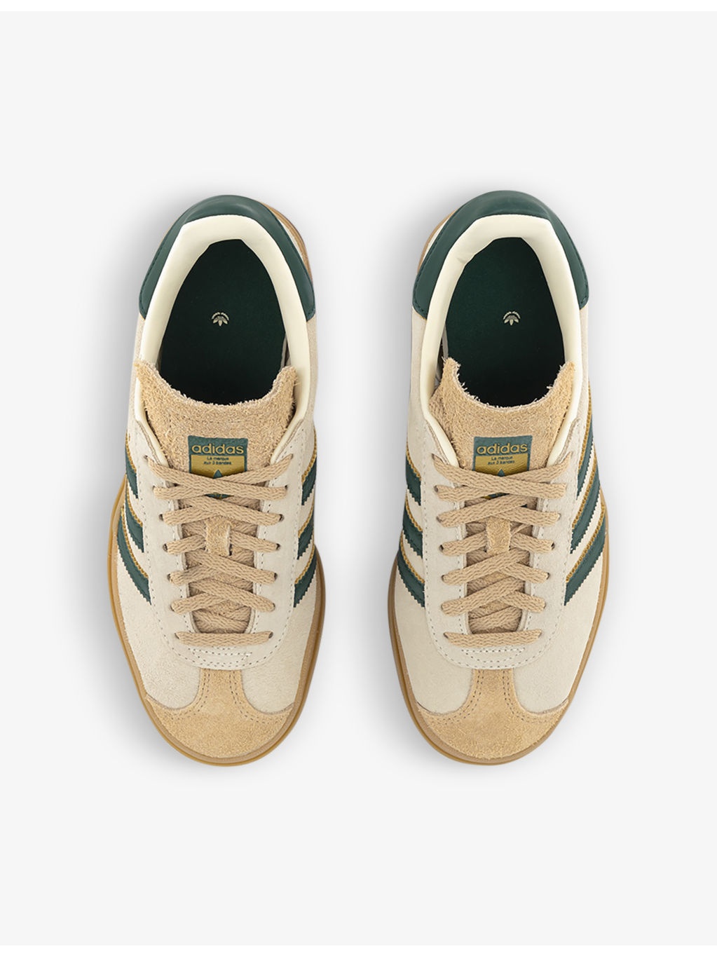 Gazelle Bold brand-stripe suede low-top trainers - 2