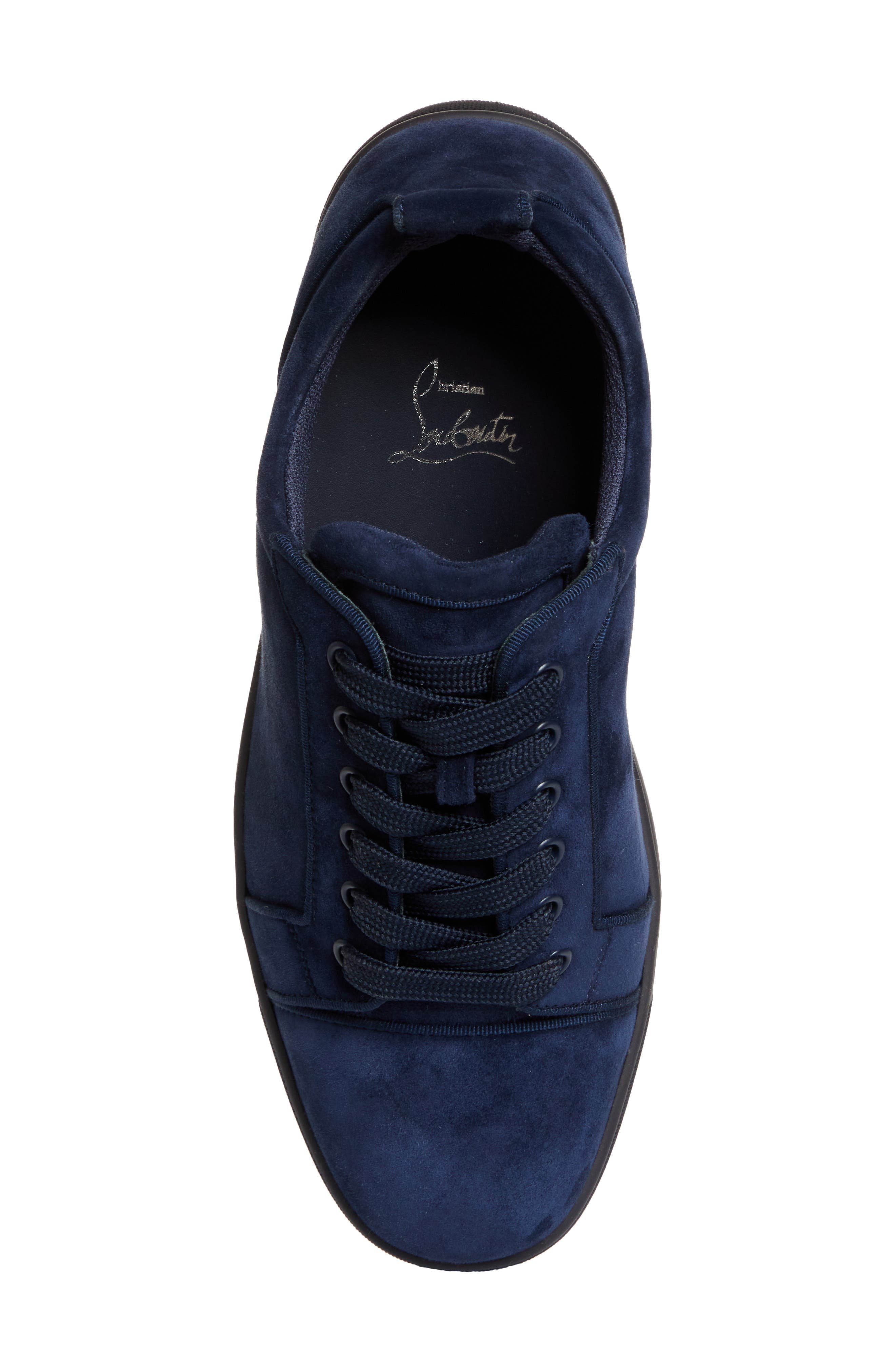 Christian Louboutin Louis Junior Sneaker in Zaffiro at Nordstrom - 5