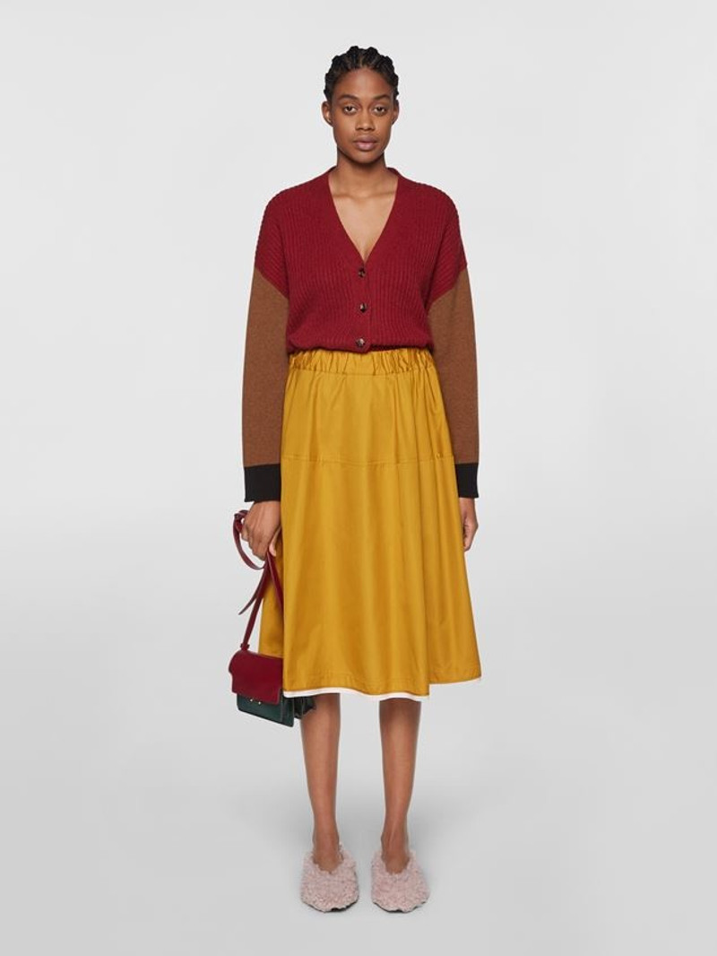 Marni COTTON POPLIN BALLOON SKIRT outlook