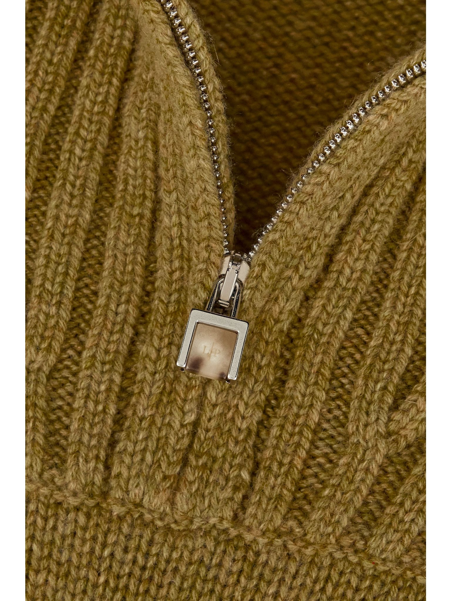 Mélange cashmere sweater Mustard - 5