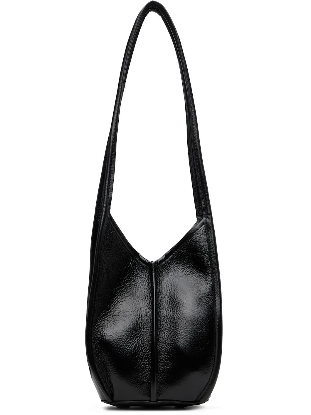 Black Calella Bucket Leather Bag - 1