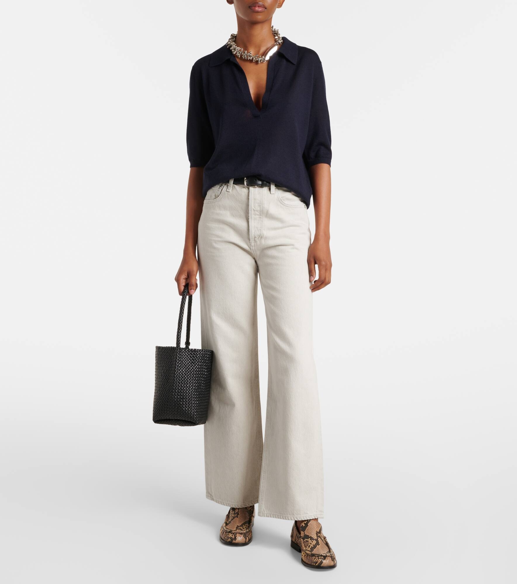 Ren high-rise wide-leg jeans - 2