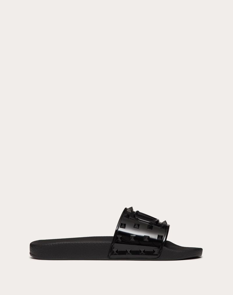 RUBBER SUMMER VLOGO SIGNATURE SLIDE SANDAL 1