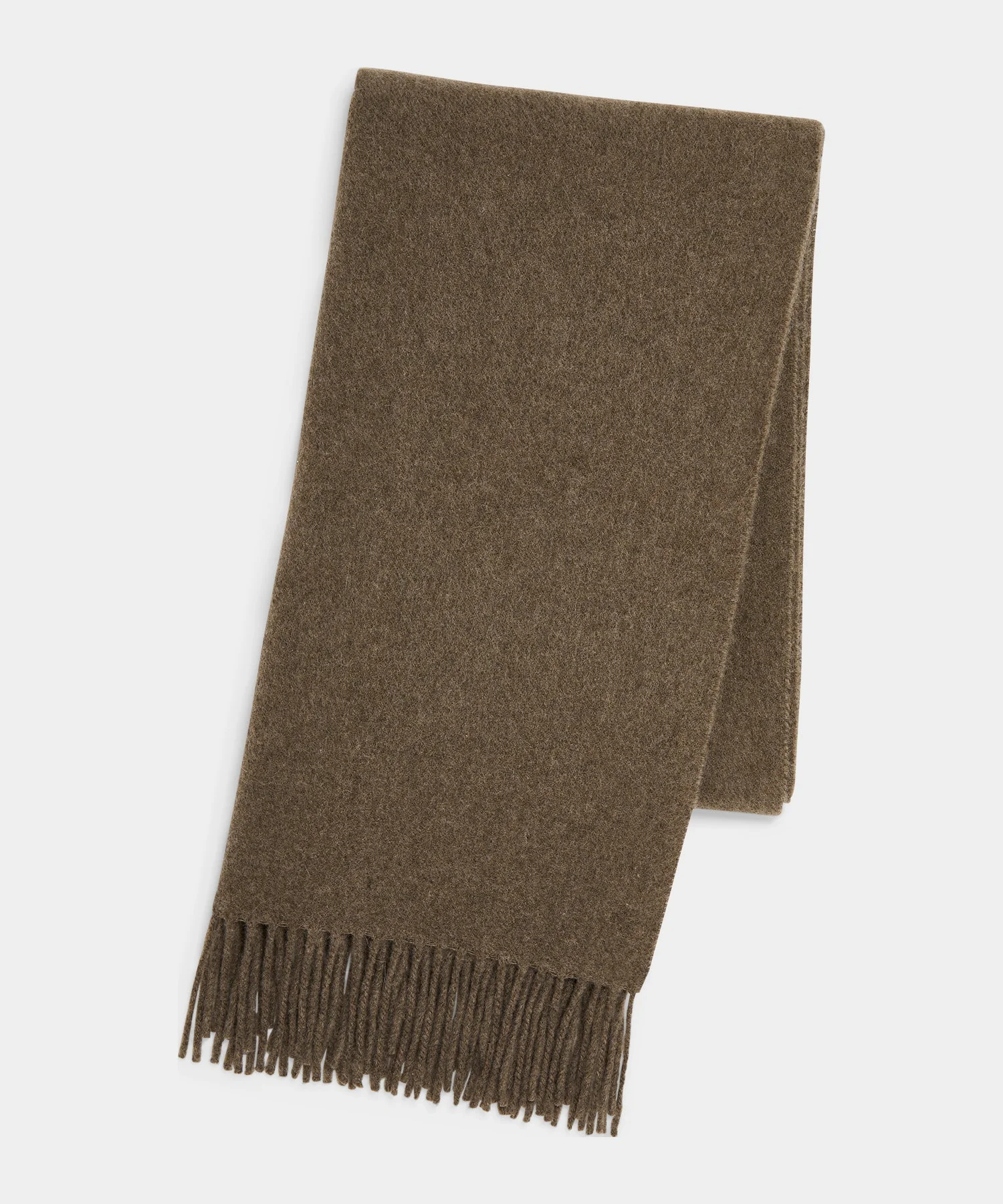 Oversized Brushed Cashmere Scarf - 1