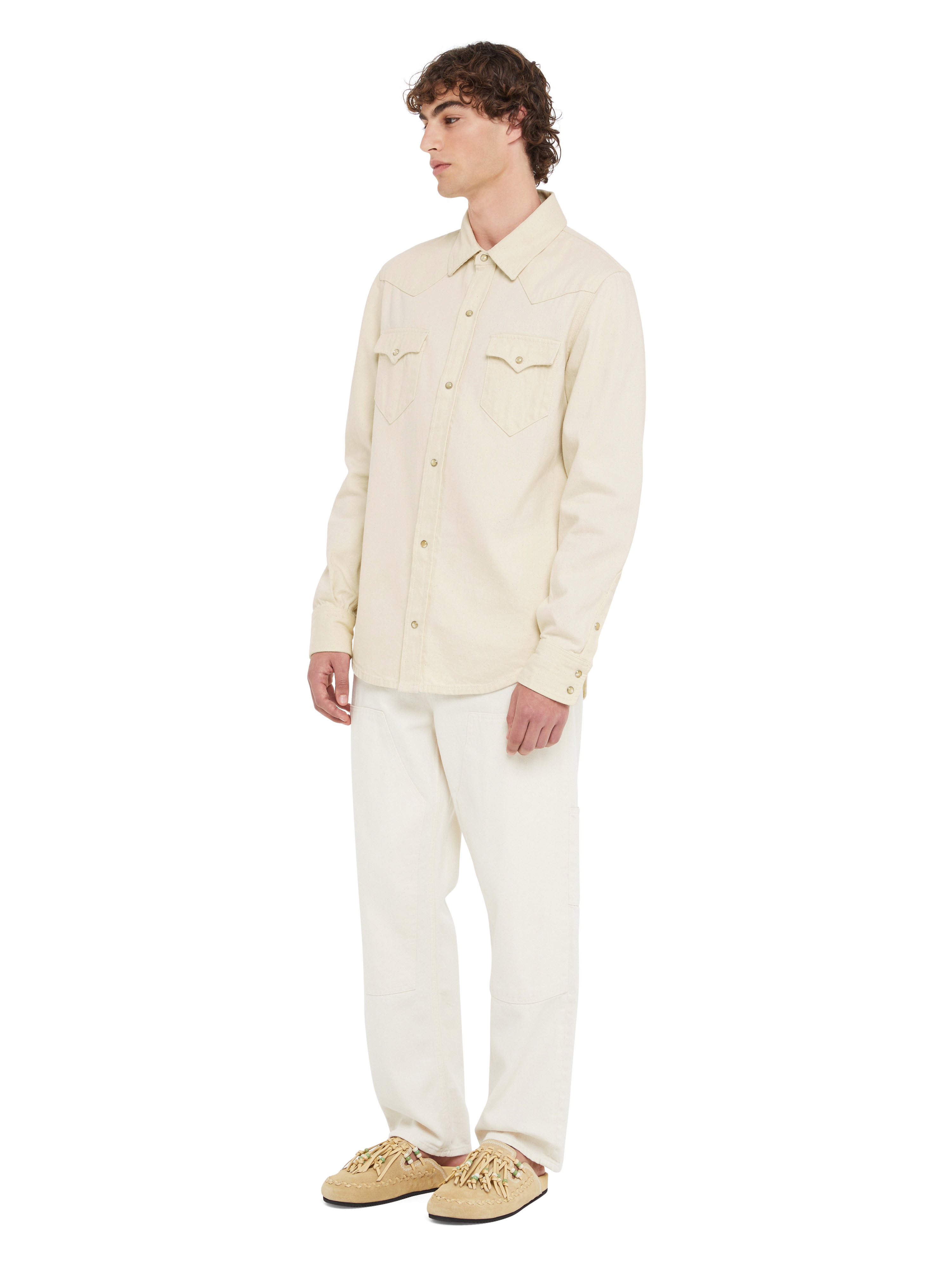 Raw Denim Shirt - 5