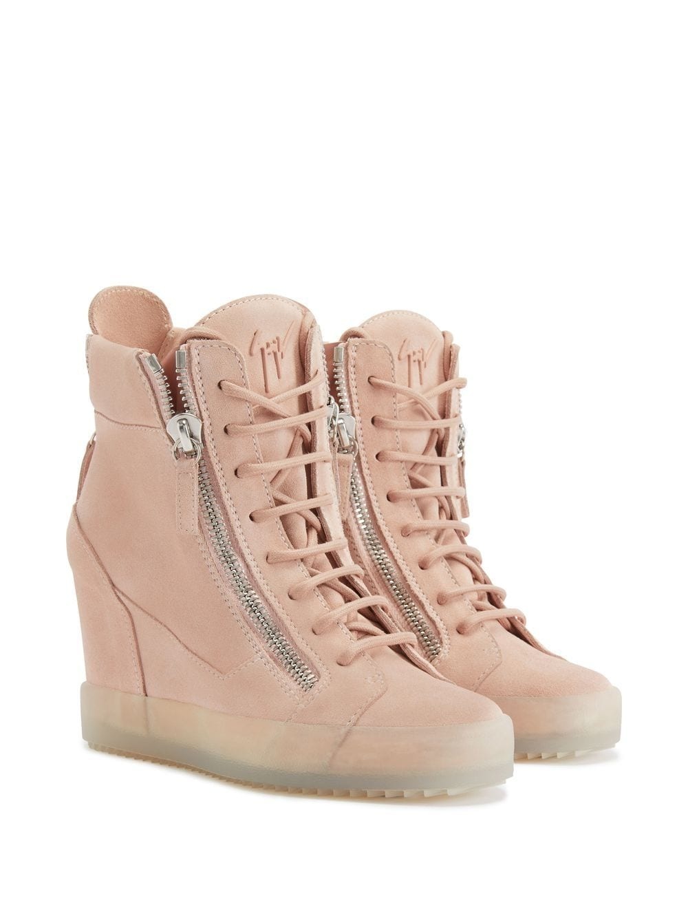 concealed-wedge sneakers - 2