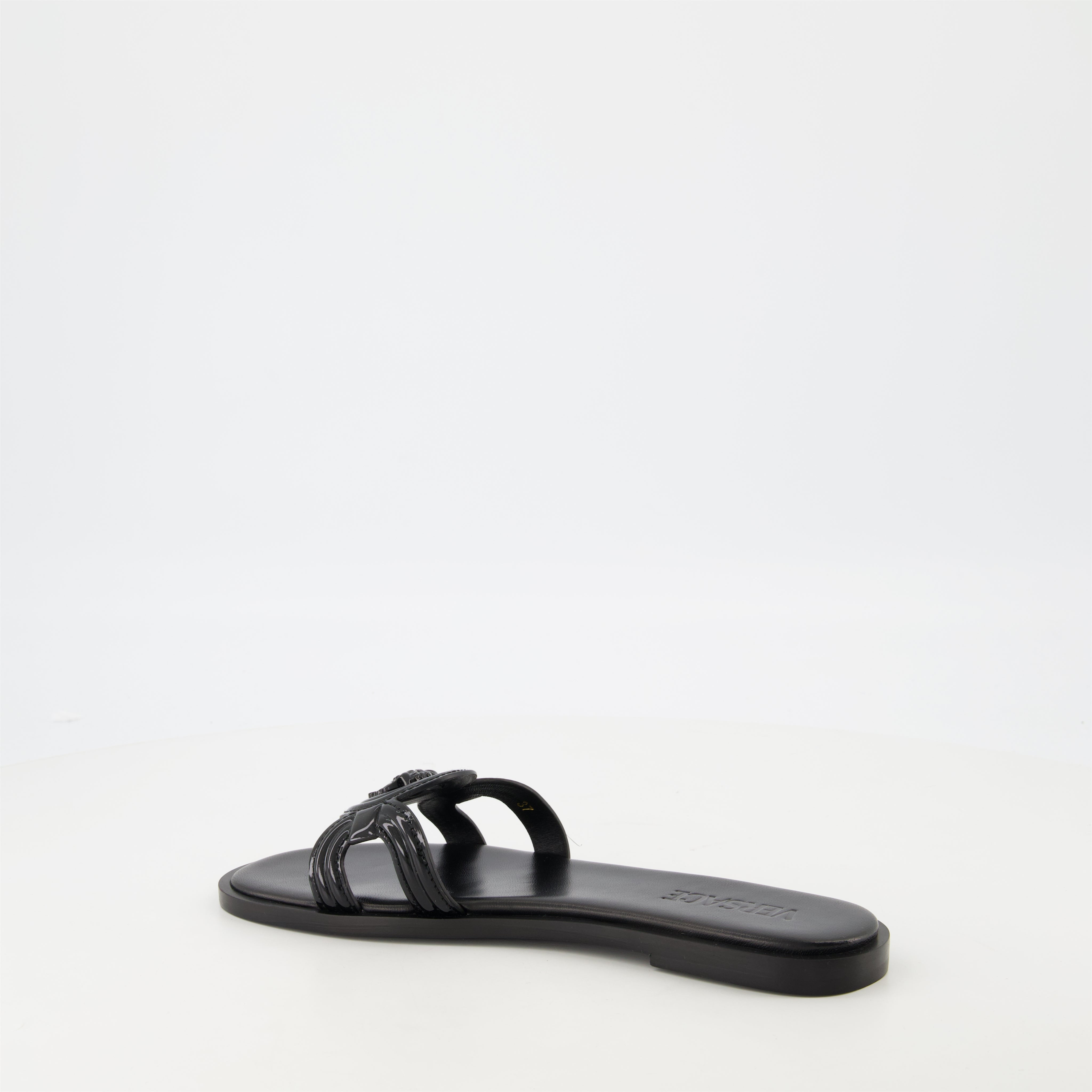 Claquettes en cuir Medusa '95 - 3