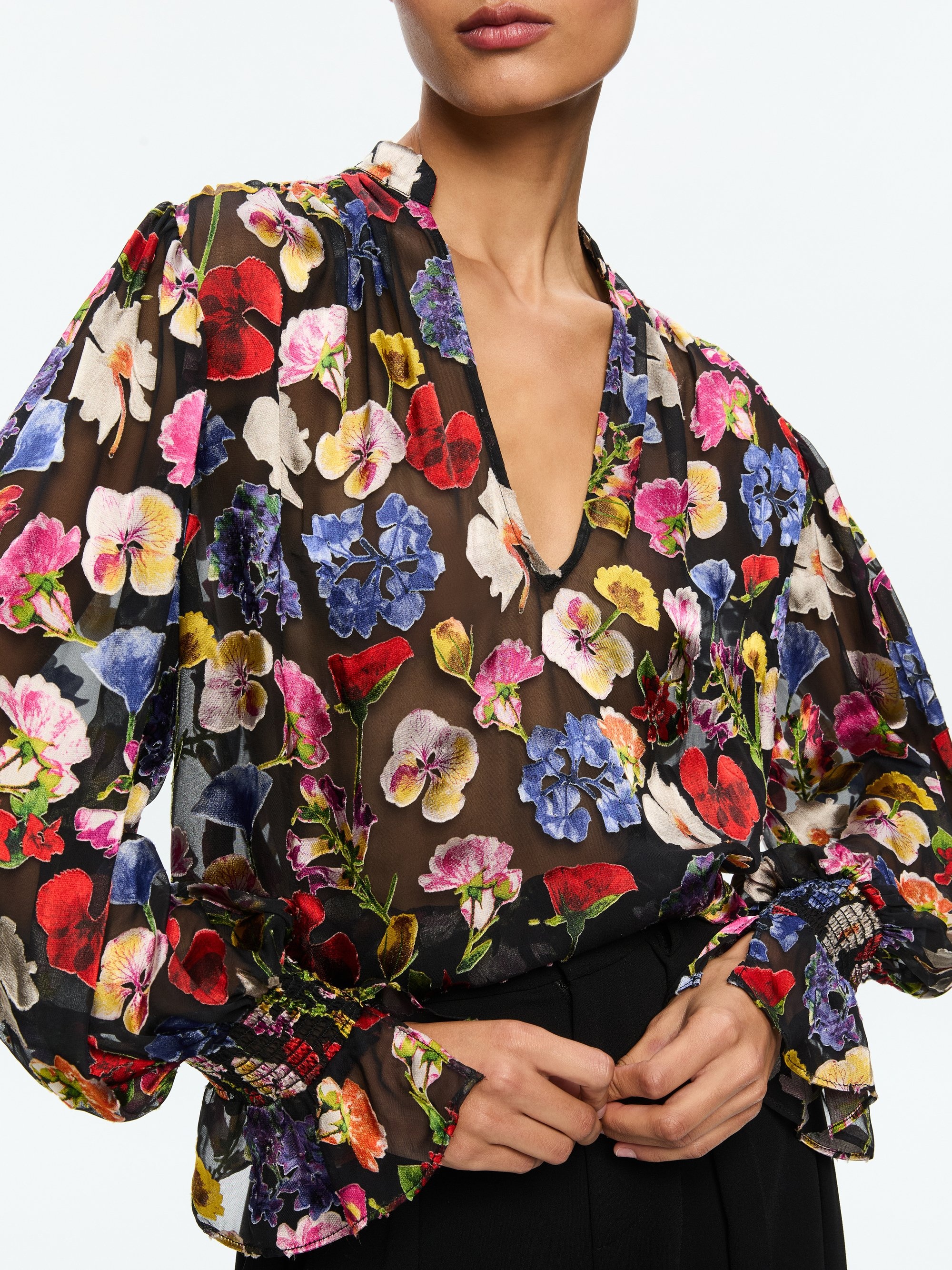 ONICA COLLARED BLOUSE - 7