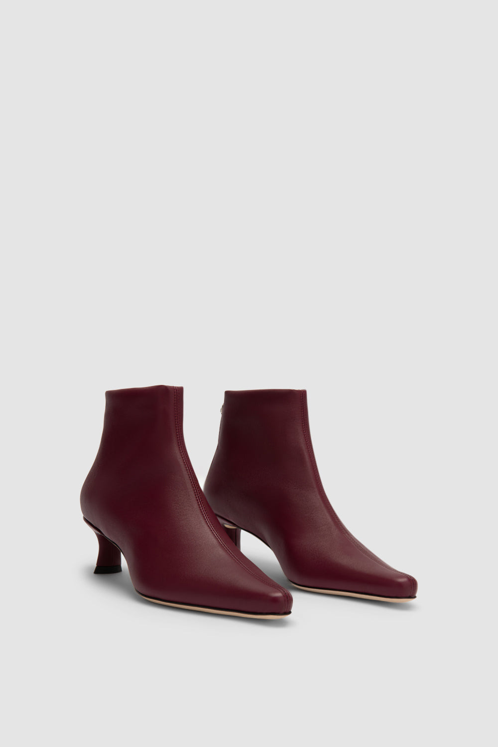 Kitten Stevie 22 Sour Cherry Stretch Nappa Leather Ankle Boot - 2