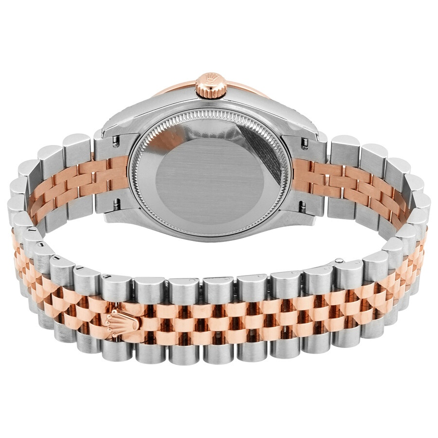 Rolex Datejust Rose Diamond Dial Automatic Ladies Steel and Everose Gold Jubilee Watch 278381PSJ - 3