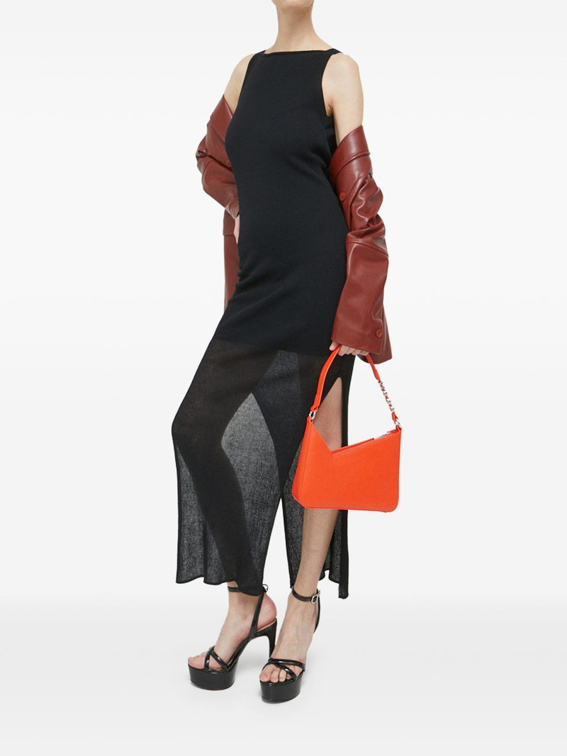 HUGO backless side-slit maxi dress outlook