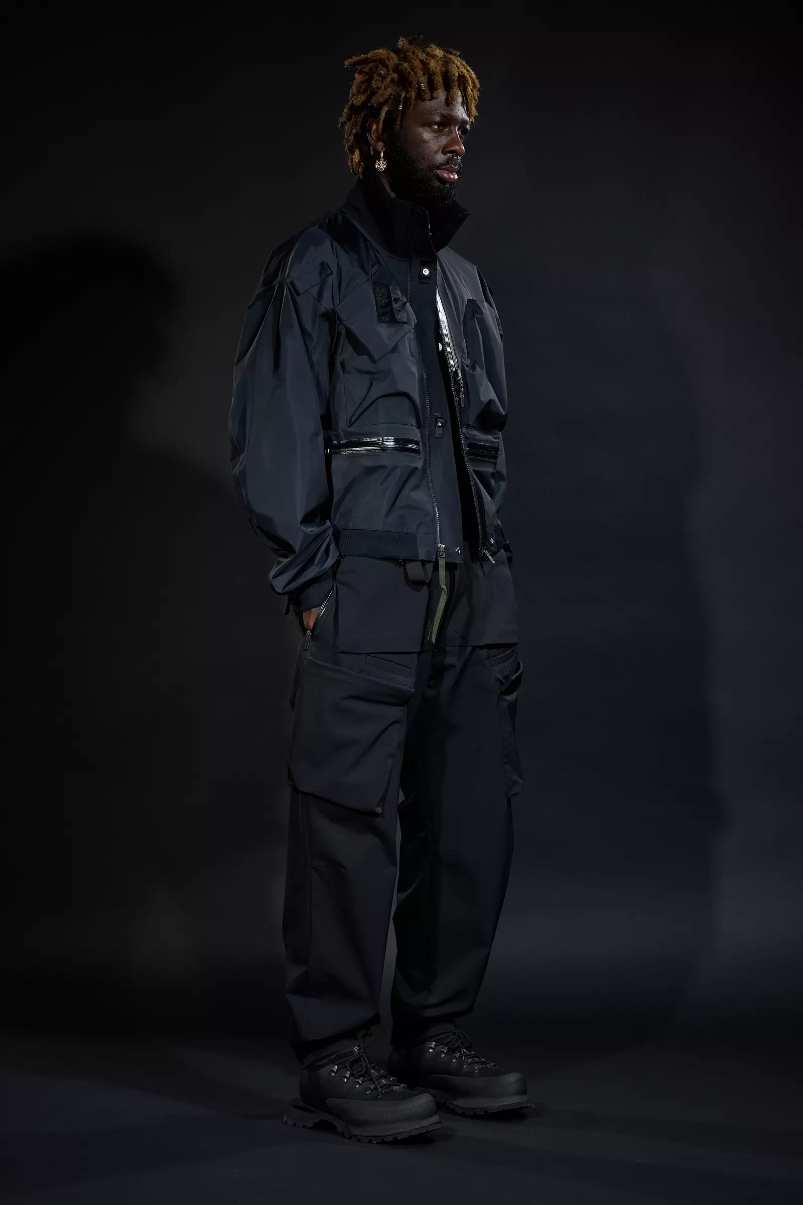 P38-DS schoeller® Dryskin™ Cargo Pant Black - 3