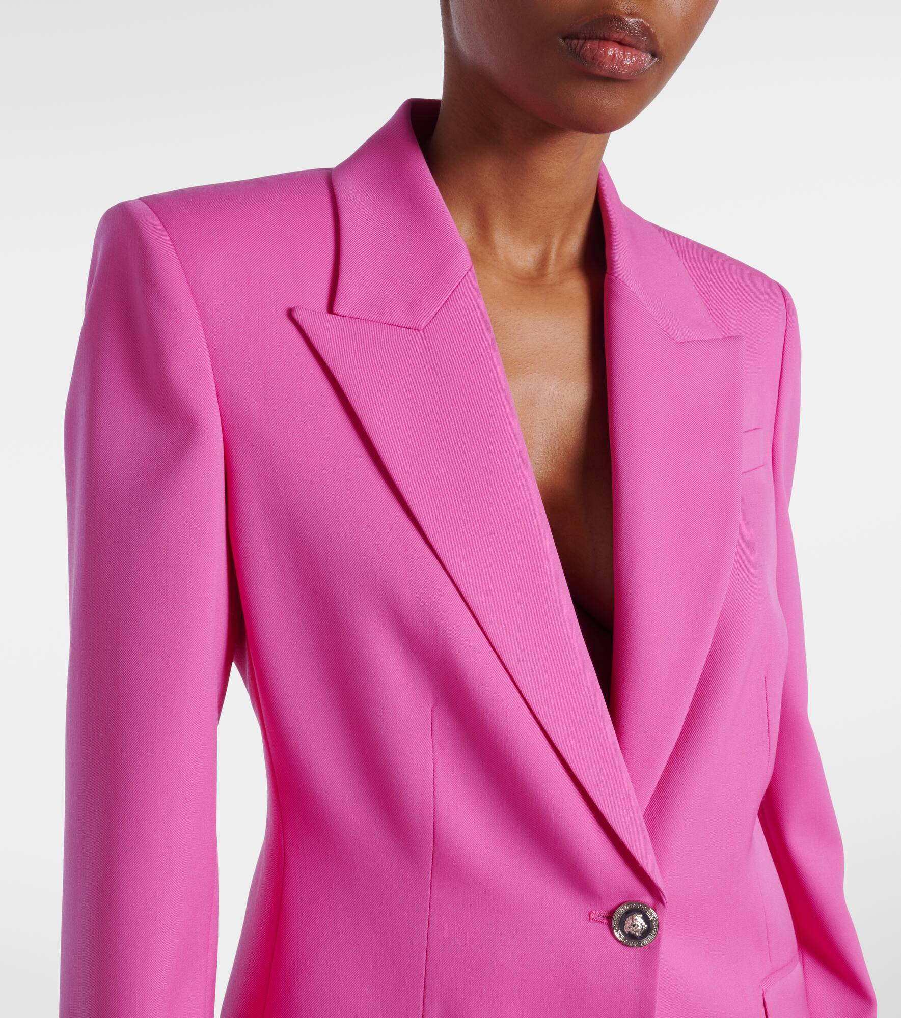 Medusa wool blazer - 4