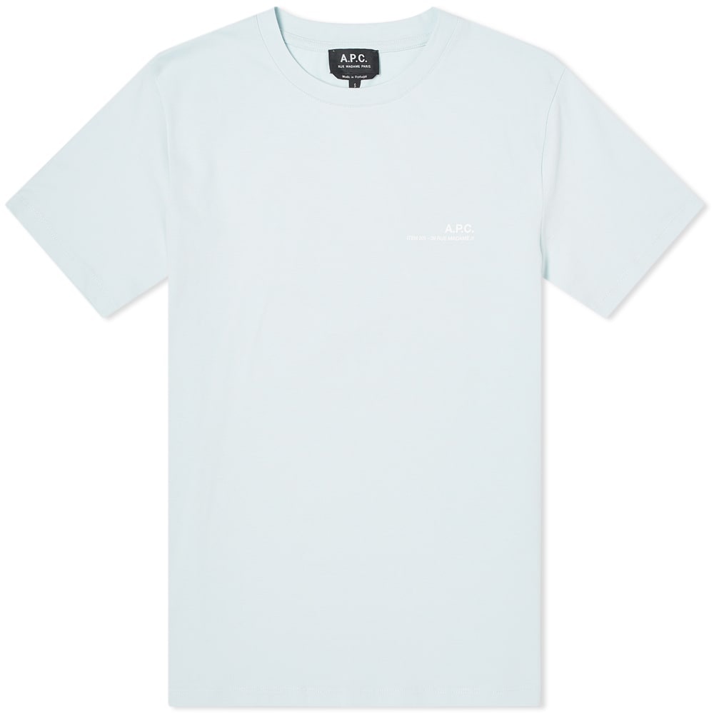 A.P.C. Item Logo Tee - 1