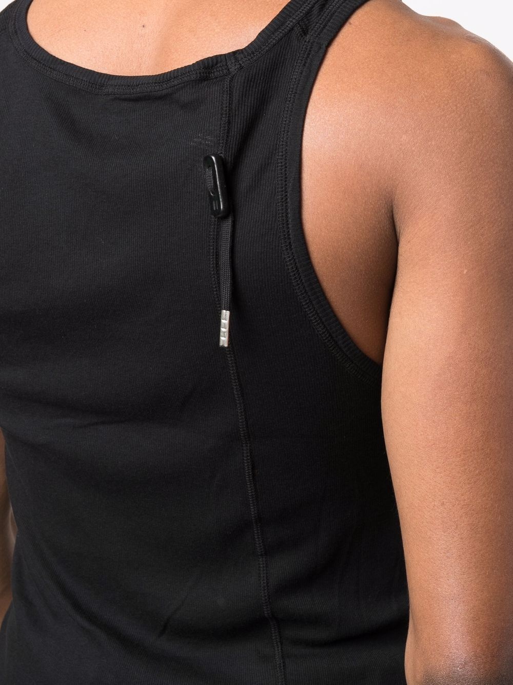 long scoop-neck tank top - 5