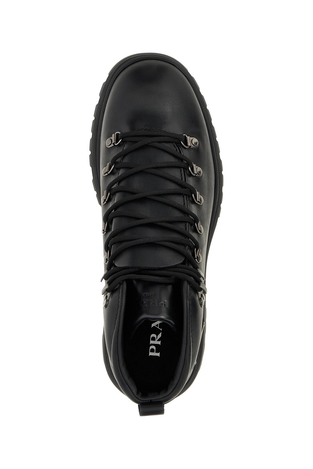 Logo leather ankle boots - 4