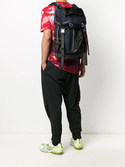 PORTER buckled multi-pocket backpack outlook