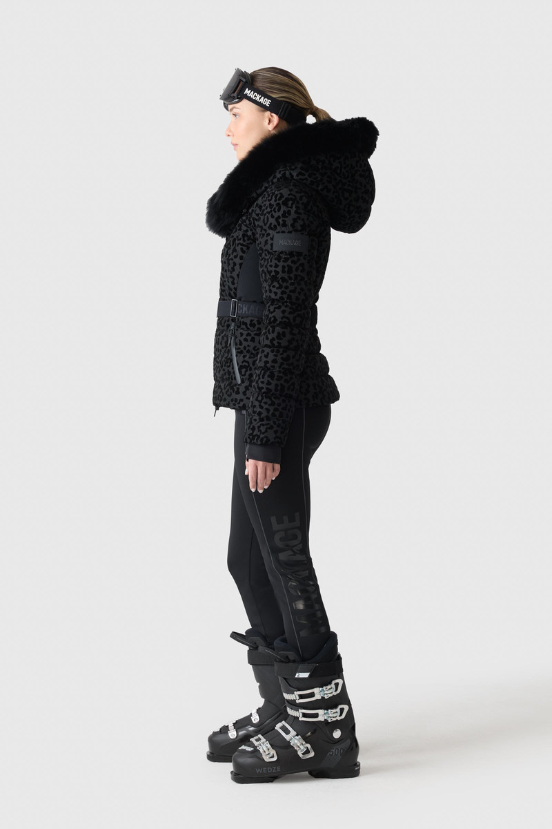 ELITA-BXFLP Down Ski Jacket With Flocked Shell 3