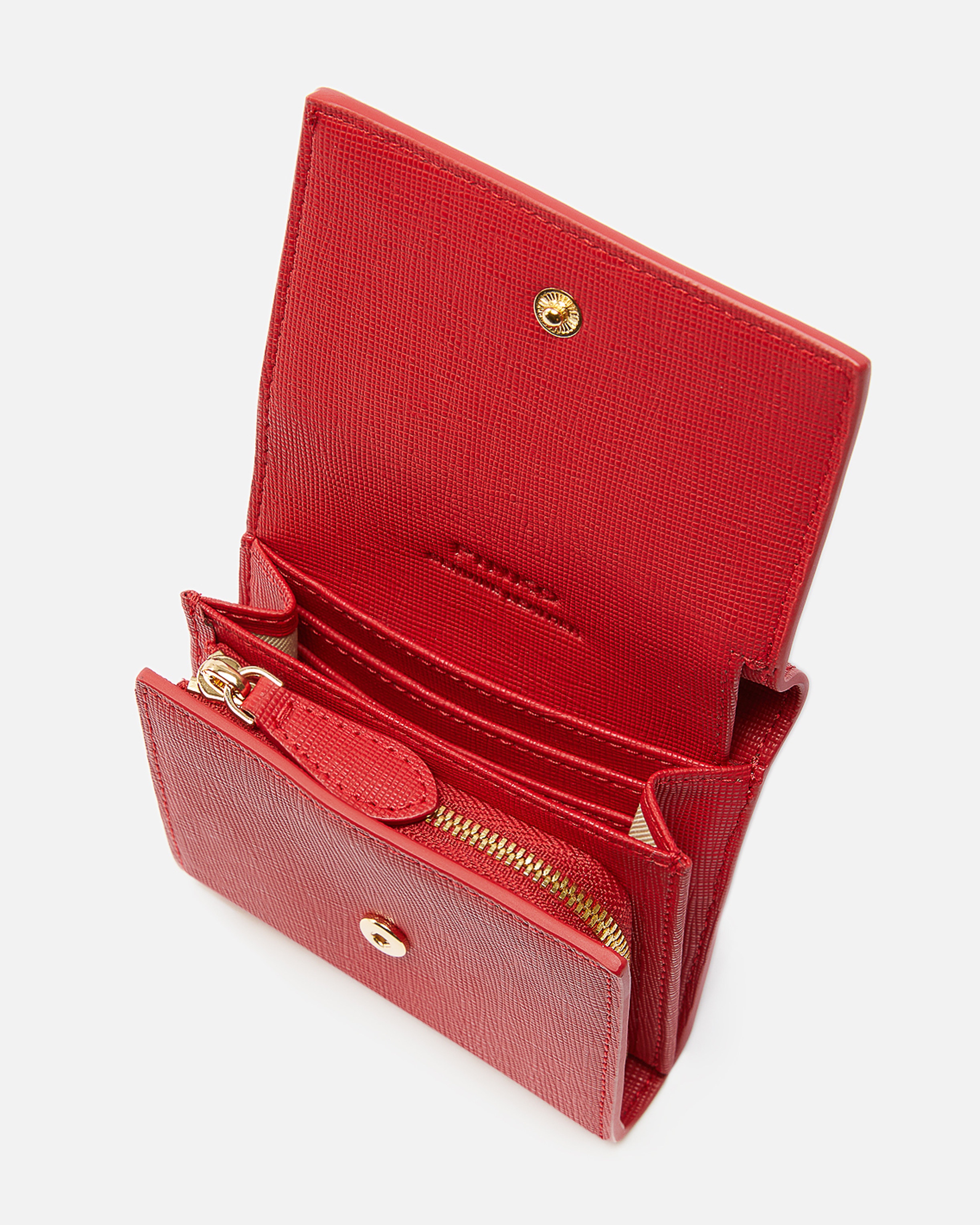 SQUARE SAFFIANO LEATHER COIN PURSE - 3