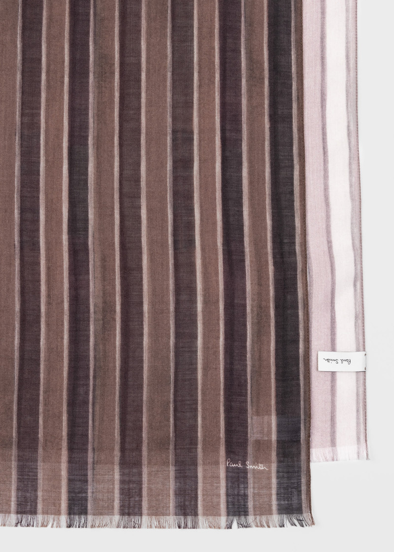 Paul Smith 'Painted Stripe' Scarf outlook