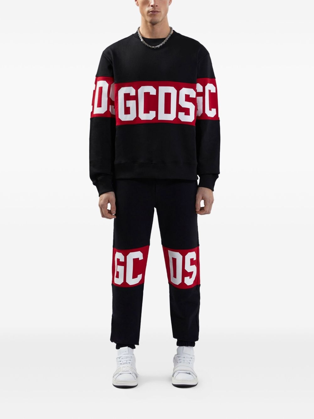 Band-logo crew-neck sweatshirt - 2