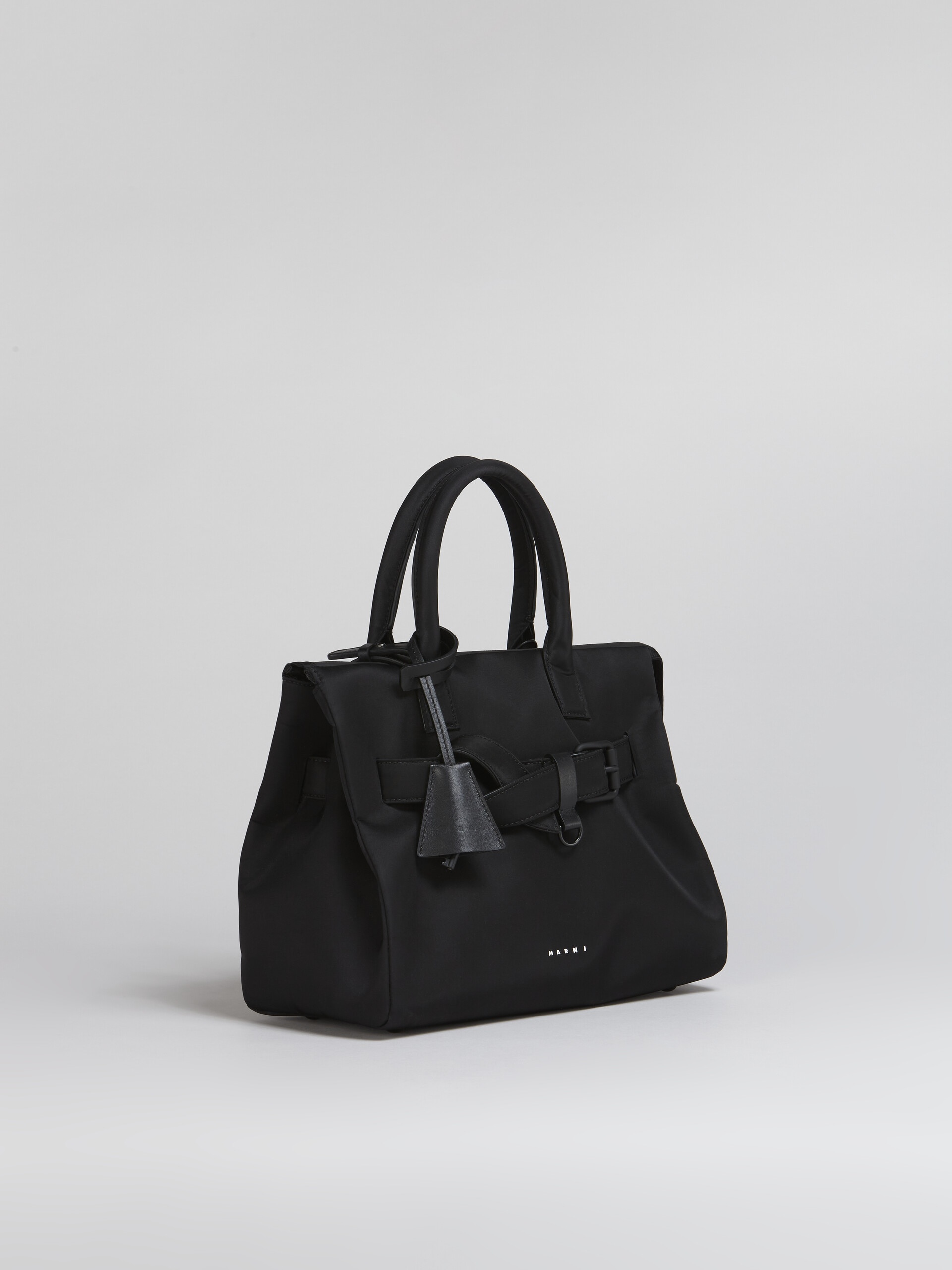 BLACK NYLON TREASURE BAG 6