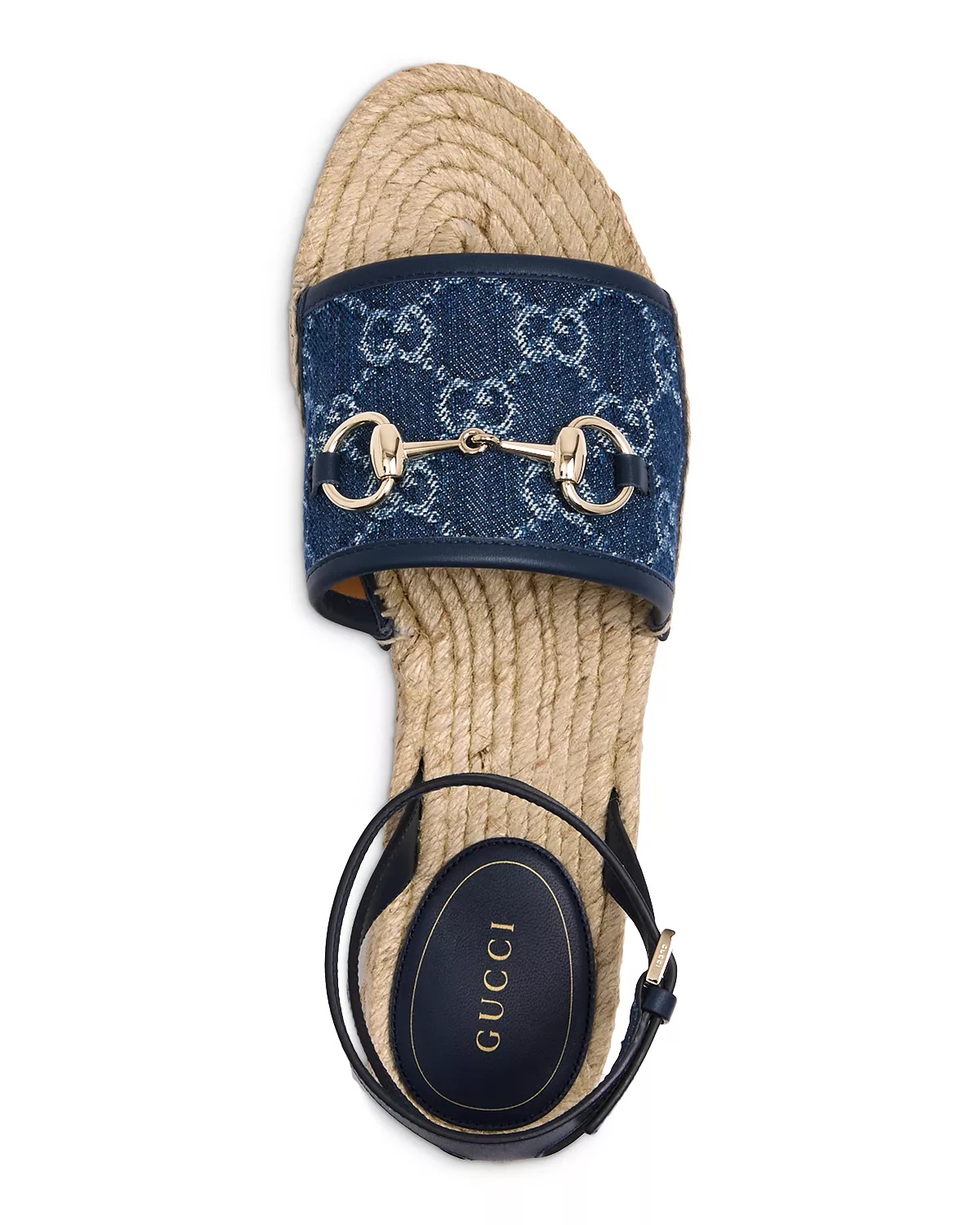 Women's GG Horsebit Espadrille Flatform Sandals - 3