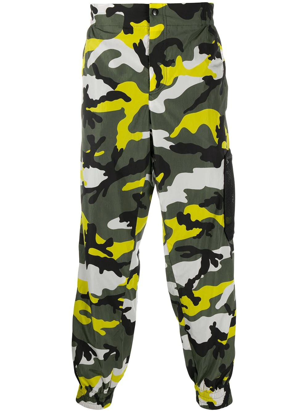 camouflage print track pants - 1