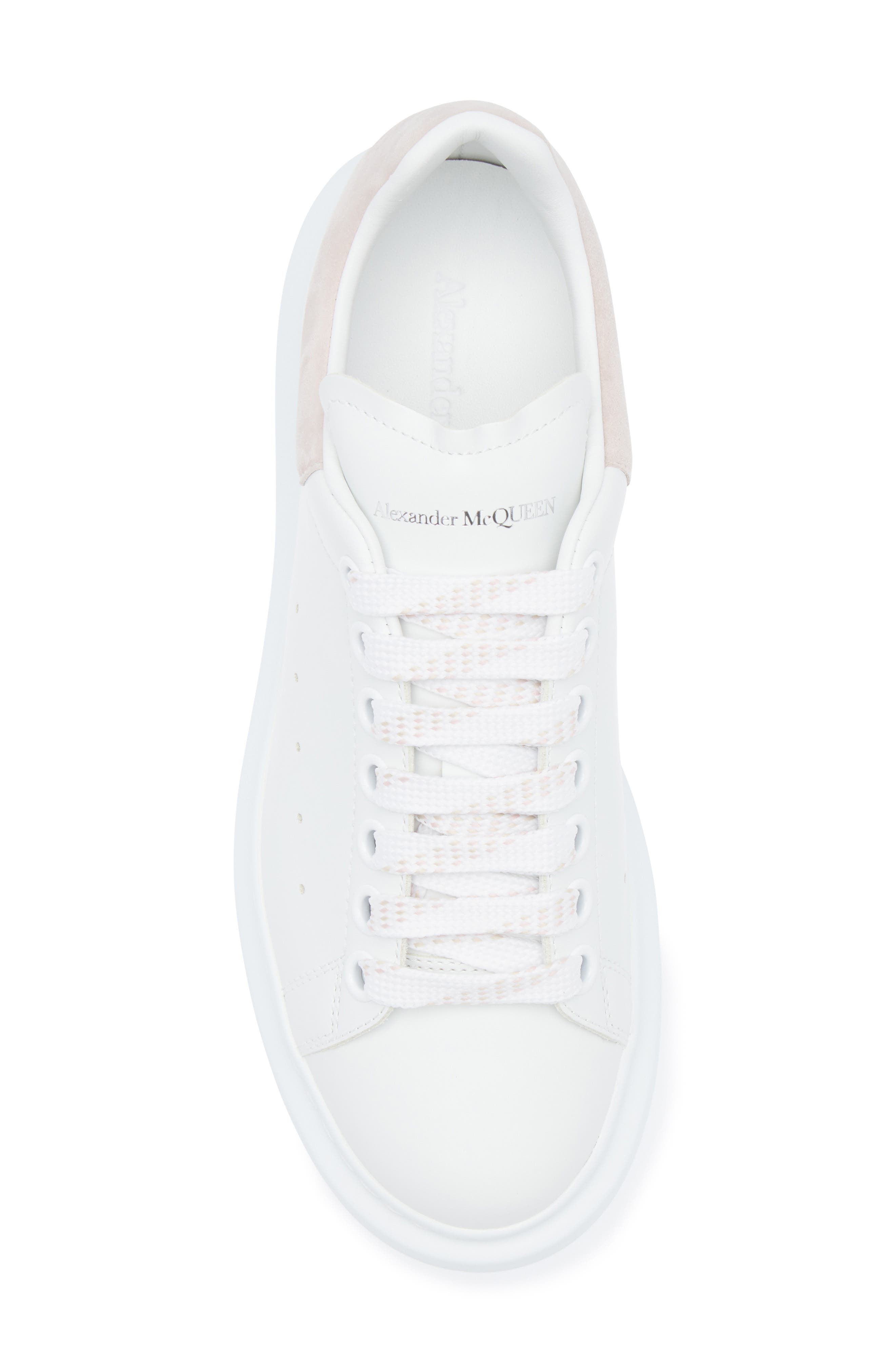 McQueen Oversized Sneaker in White/Patchouli at Nordstrom - 5