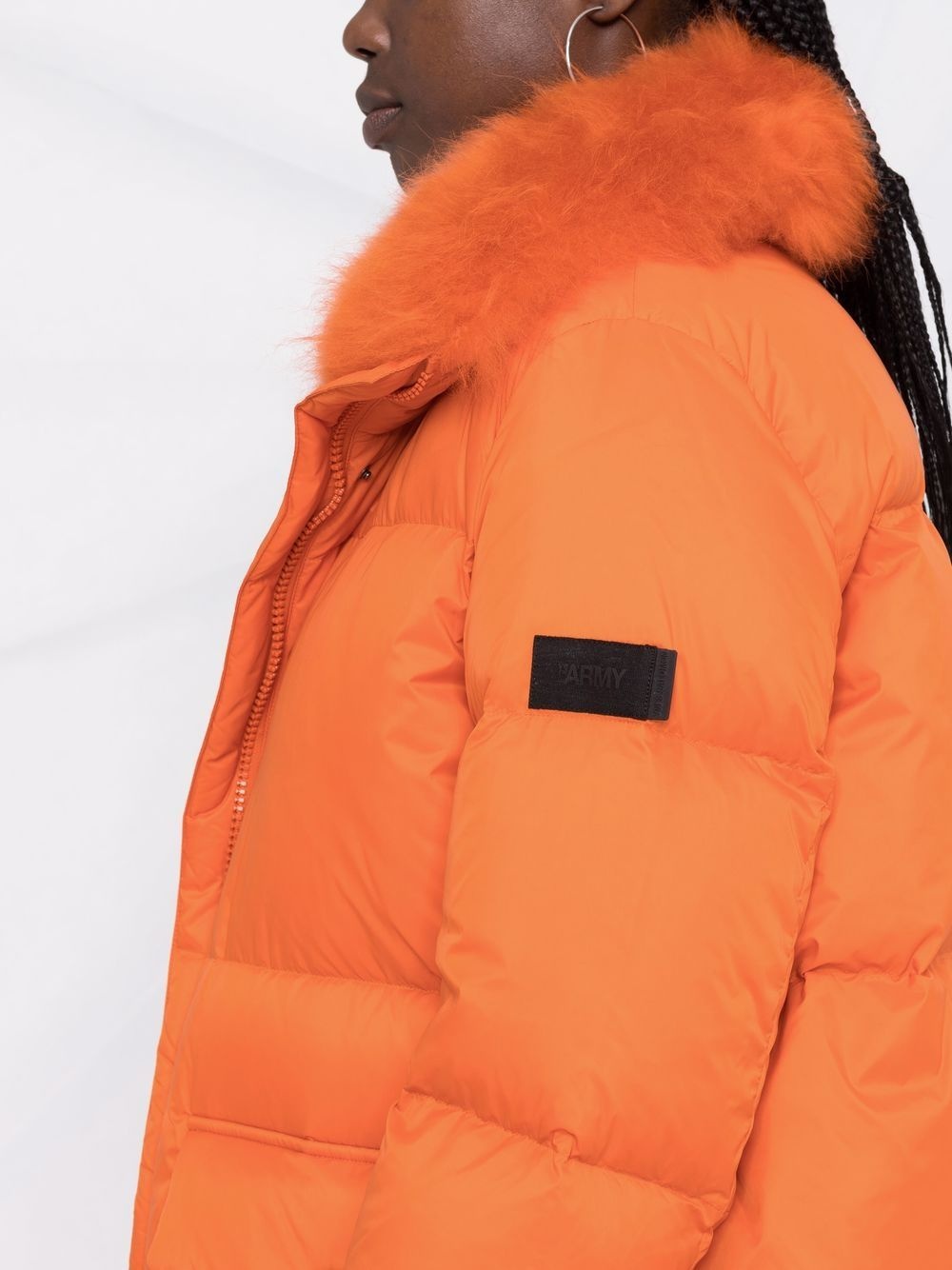 hooded parka coat - 3