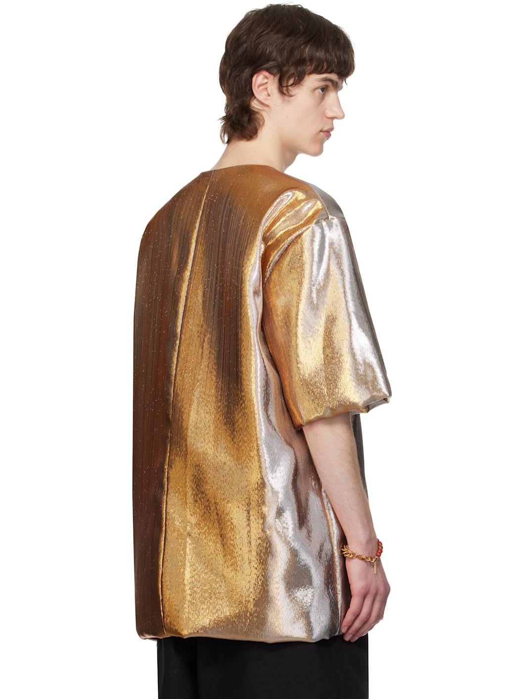 Gold & Silver Padded T-shirt - 3
